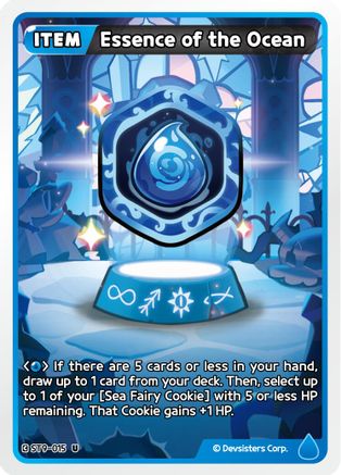 Image of Essence of the Ocean (ST9-015) - Starter Deck Assortment 2 Legendary Cookie