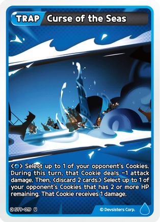 Image of Curse of the Seas (ST9-019) - Starter Deck Assortment 2 Legendary Cookie