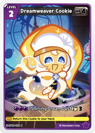 Image of Dreamweaver Cookie (ST10-001) - Starter Deck Assortment 2 Legendary Cookie