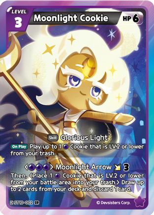 Image of Moonlight Cookie (ST10-002) - Starter Deck Assortment 2 Legendary Cookie Foil