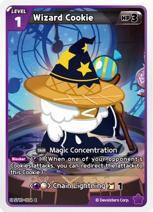 Image of Wizard Cookie (ST10-004) - Starter Deck Assortment 2 Legendary Cookie
