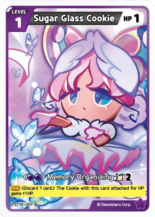 Image of Sugar Glass Cookie (ST10-007) - Starter Deck Assortment 2 Legendary Cookie Foil