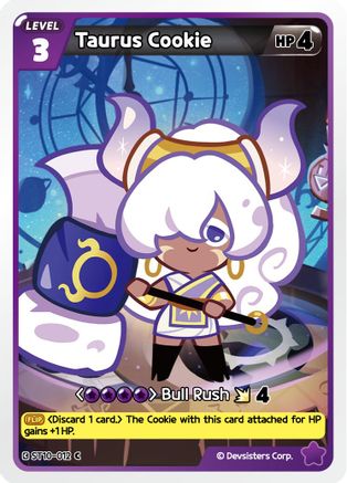 Image of Taurus Cookie (ST10-012) - Starter Deck Assortment 2 Legendary Cookie