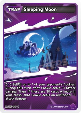 Image of Sleeping Moon (ST10-019) - Starter Deck Assortment 2 Legendary Cookie