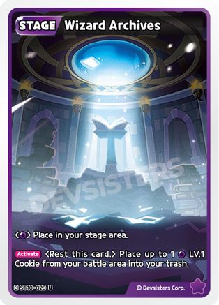 Image of Wizard Archives (ST10-020) - Starter Deck Assortment 2 Legendary Cookie