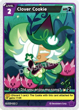 Image of Clover Cookie (ST5-012) - Promotion Cards Foil