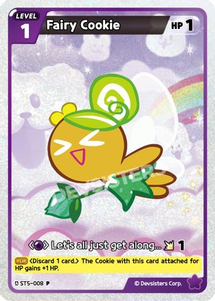 Image of Fairy Cookie (ST5-008) - Promotion Cards Foil