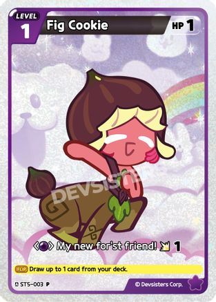 Image of Fig Cookie (ST5-003) - Promotion Cards Foil