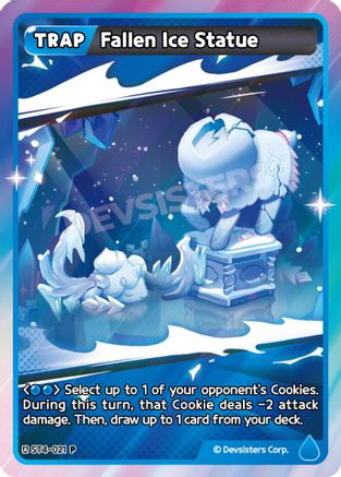 Image of Fallen Ice Statue (ST4-021) - Promotion Cards Foil