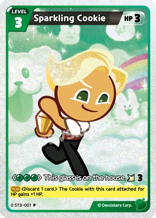 Image of Sparkling Cookie (ST3-007) - Promotion Cards Foil