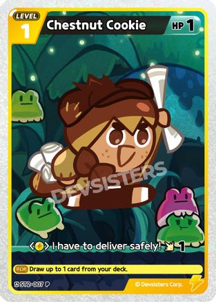 Image of Chestnut Cookie (ST2-007) (ST2-007) - Promotion Cards Foil