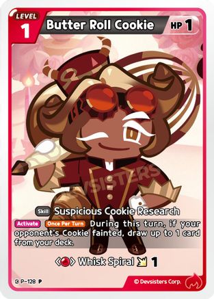 Image of Butter Roll Cookie (P-128) - Promotion Cards