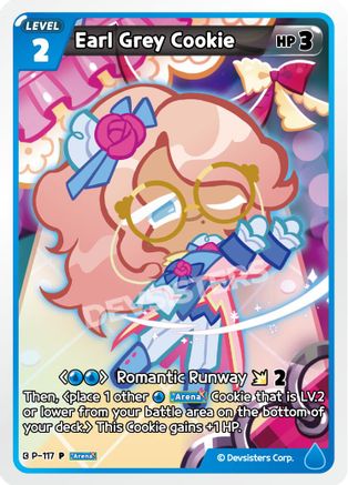 Image of Earl Grey Cookie (117) (P-117) - Promotion Cards