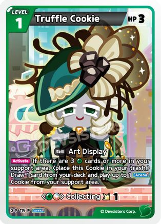 Image of Truffle Cookie (P-115) - Promotion Cards