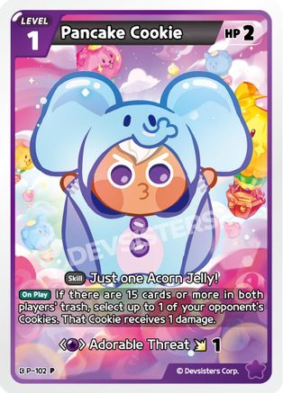 Image of Pancake Cookie (P-102) - Promotion Cards
