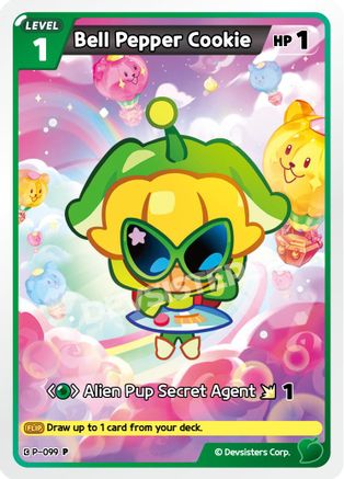 Image of Bell Pepper Cookie (P-099) - Promotion Cards