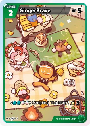Image of GingerBrave (089) (P-089) - Promotion Cards