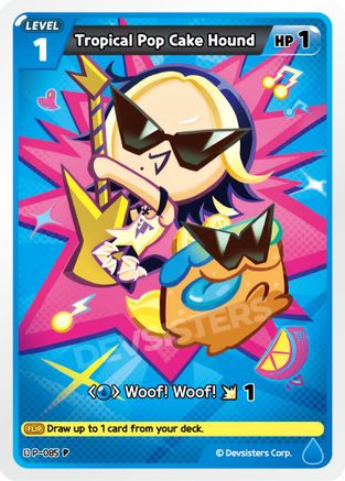 Image of Tropical Pop Cake Hound (P-085) - Promotion Cards