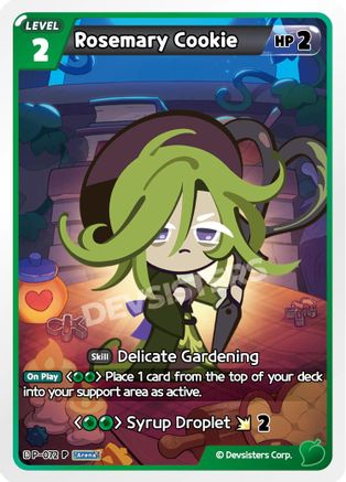 Image of Rosemary Cookie (P-072) - Promotion Cards