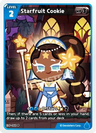 Image of Starfruit Cookie (068) (P-068) - Promotion Cards