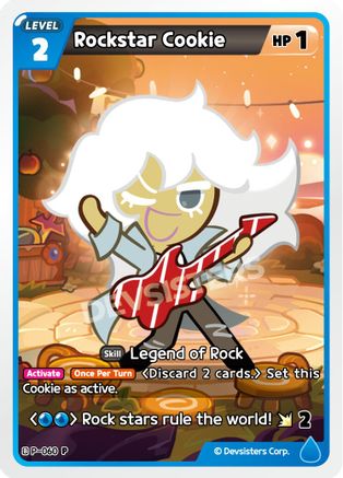Image of Rockstar Cookie (060) (P-060) - Promotion Cards