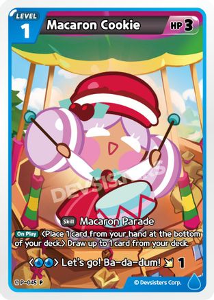 Image of Macaron Cookie (P-045) - Promotion Cards