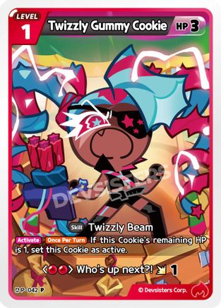 Image of Twizzly Gummy Cookie (042) (P-042) - Promotion Cards