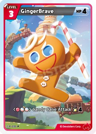 Image of GingerBrave (033) (P-033) - Promotion Cards Foil