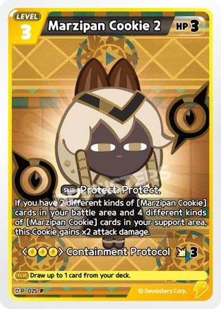 Image of Marzipan Cookie 2 (P-025) - Promotion Cards