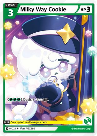 Image of Milky Way Cookie (022) (P-022) - Promotion Cards Foil
