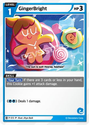 Image of GingerBright (013) (P-013) - Promotion Cards