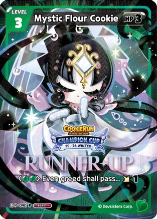 Image of Mystic Flour Cookie (Runner-up) (P-090) - Promotion Cards Foil