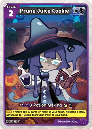 Image of Prune Juice Cookie (BS9-113) - Promotion Cards Foil