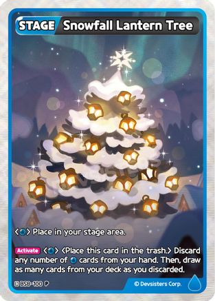 Image of Snowfall Lantern Tree (BS8-100) - Promotion Cards Foil