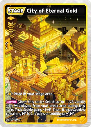 Image of City of Eternal Gold (BS8-050) - Promotion Cards Foil