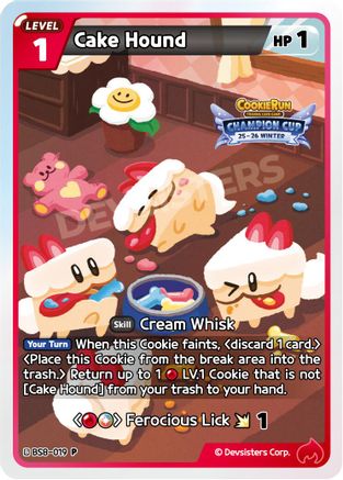 Image of Cake Hound (BS8-019) - Promotion Cards Foil