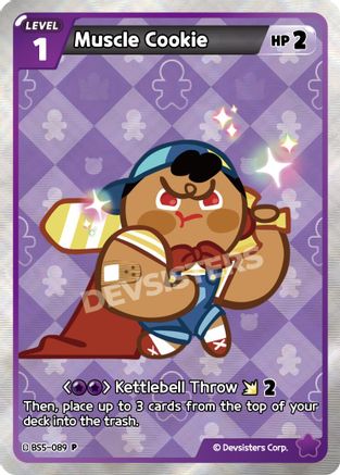 Image of Muscle Cookie (089) (BS5-089) - Promotion Cards Foil