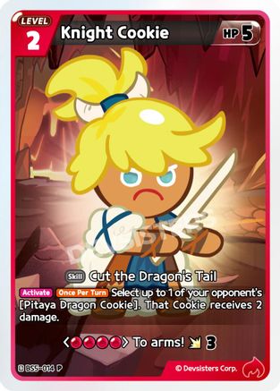 Image of Knight Cookie (BS5-014) - Promotion Cards Foil