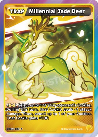 Image of Millennial Jade Deer (BS4-042) - Promotion Cards Foil