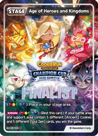 Image of Age of Heroes and Kingdoms (Finalist) (Ver 1.) (BS3-121) - Promotion Cards Foil
