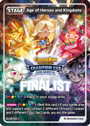 Image of Age of Heroes and Kingdoms (Finalist) (Ver. 2) (BS3-121) - Promotion Cards Foil