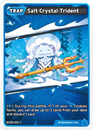 Image of Salt Crystal Trident (BS2-049) - Promotion Cards Foil