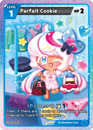 Image of Parfait Cookie (045) (BS2-045) - Promotion Cards Foil