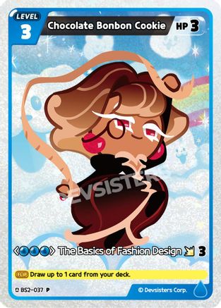 Image of Chocolate BonbonCookie (BS2-037) - Promotion Cards Foil