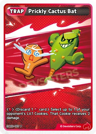Image of Prickly Cactus Bat (BS2-007) - Promotion Cards Foil