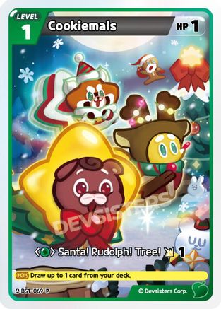 Image of Cookiemals (BS1-069) - Promotion Cards Foil