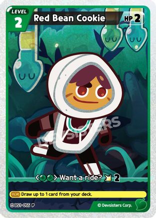 Image of Red Bean Cookie (BS1-055) (BS1-055) - Promotion Cards Foil