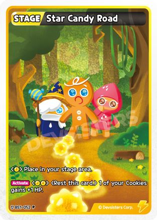 Image of Star Candy Road (BS1-052) - Promotion Cards Foil
