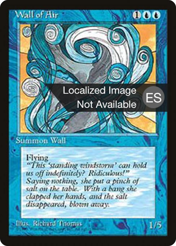 Image of Wall of Air (4BB-) - Fourth Edition Foreign Black Border