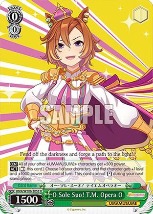 Image of O Sole Suo! T.M. Opera O (UMA/W106-E053) - Umamusume: Pretty Derby